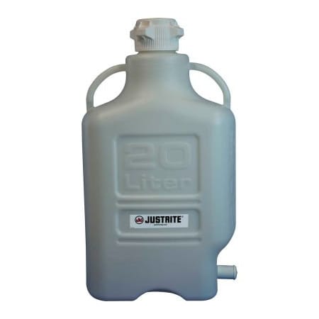 Justrite Justrite Carboy With Spigot, HDPE, 20-Liter 12916